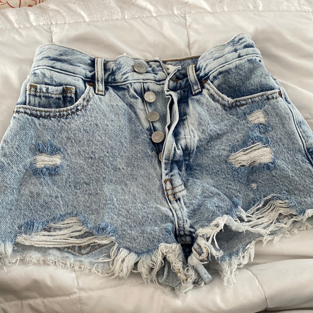 jean shorts from pacsun | size: 22 | vintage high rise